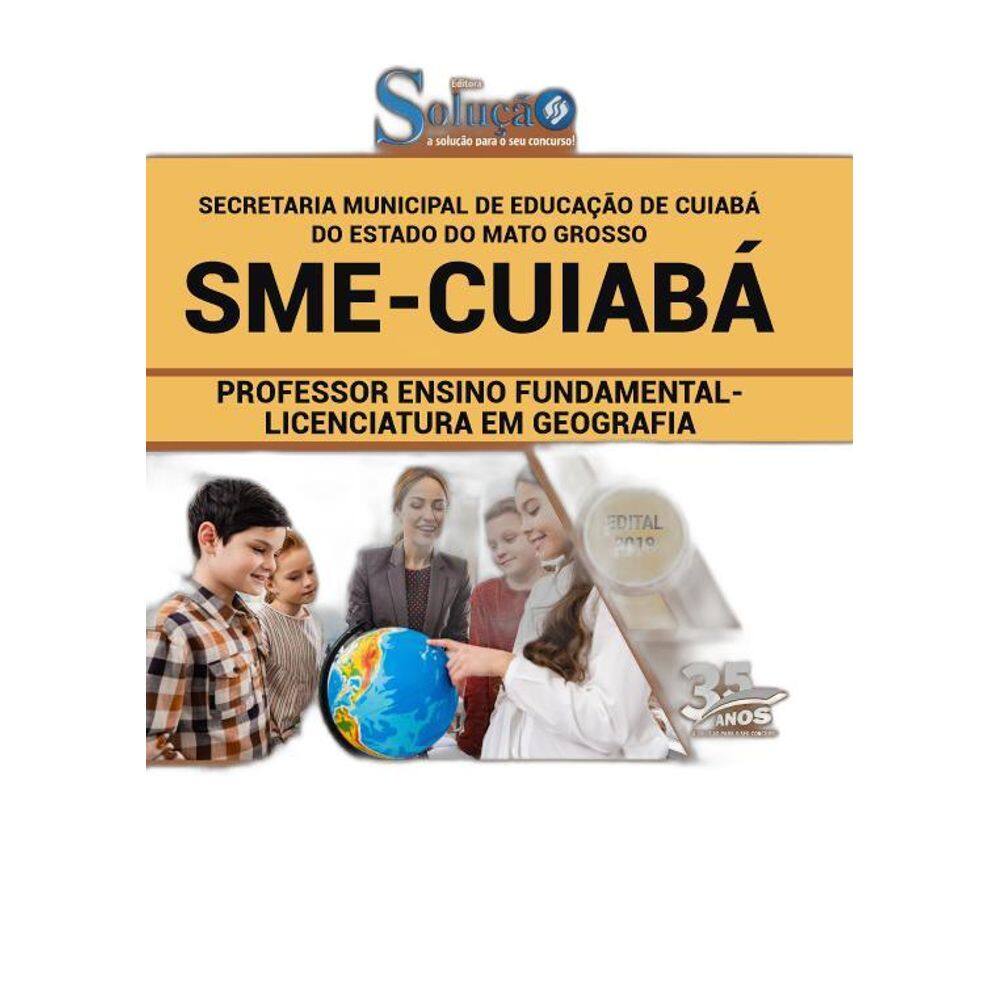 Apostila Sme Cuiabá Mt Professor Fundamental - Geografia