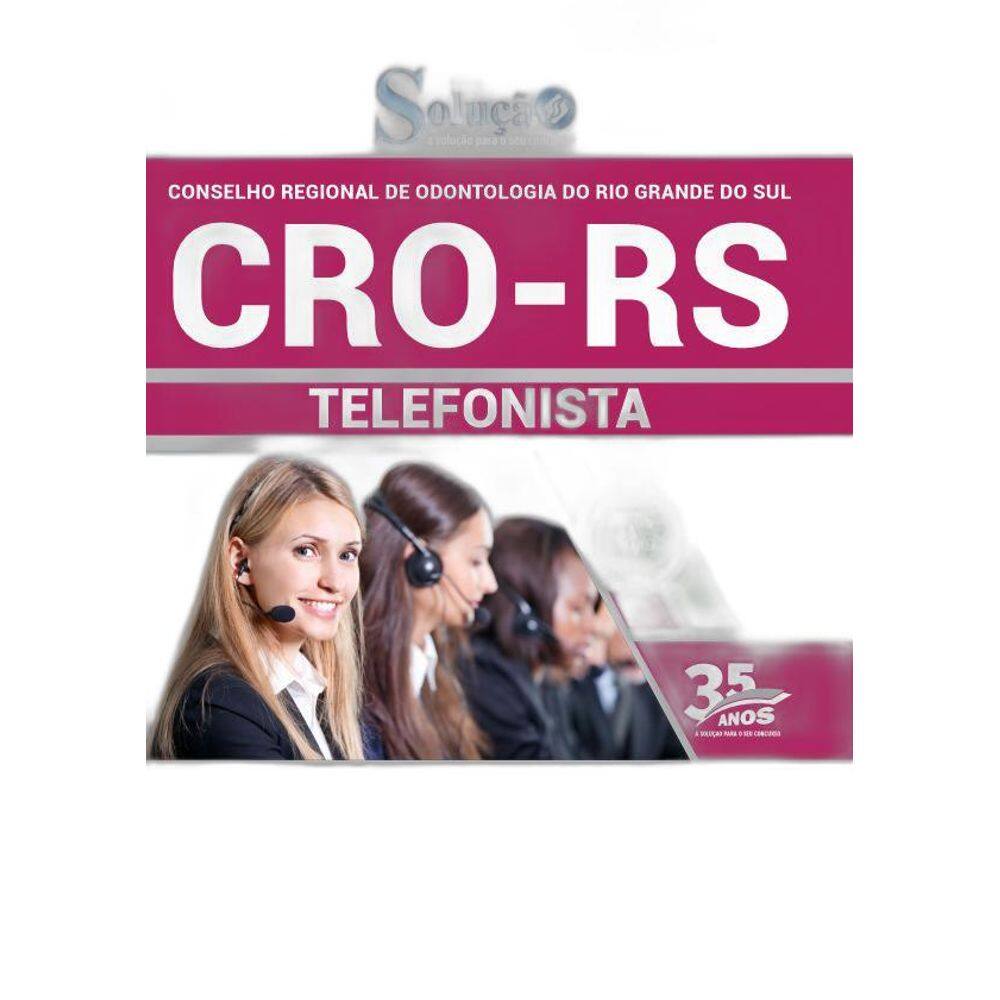 Apostila Concurso Cro Rs 2019 - Telefonista