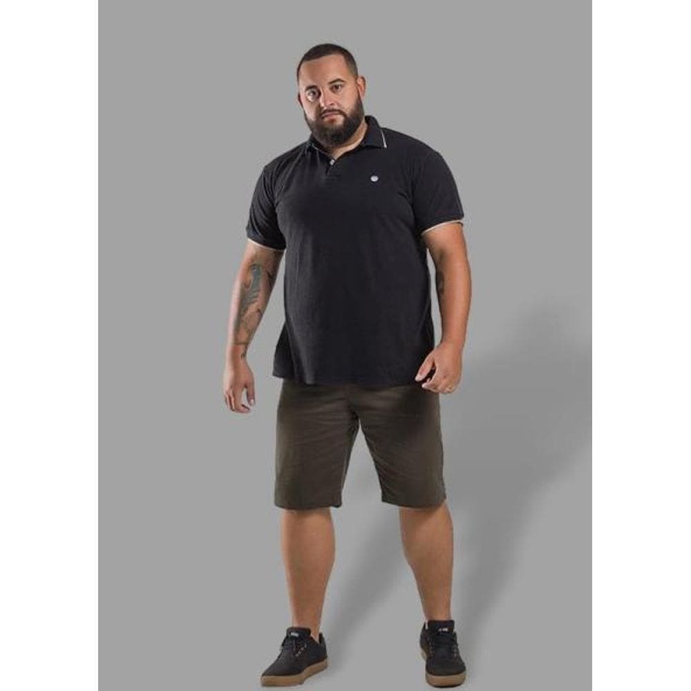 Bermuda Sarja Masculina Plus Size - 500442