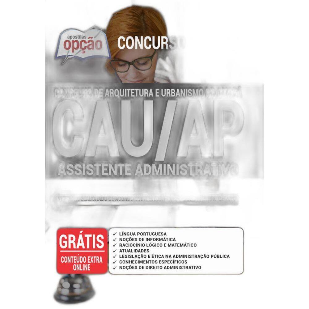 Apostila Assistente Administrativo Cau Ap - Urbanismo Amapá