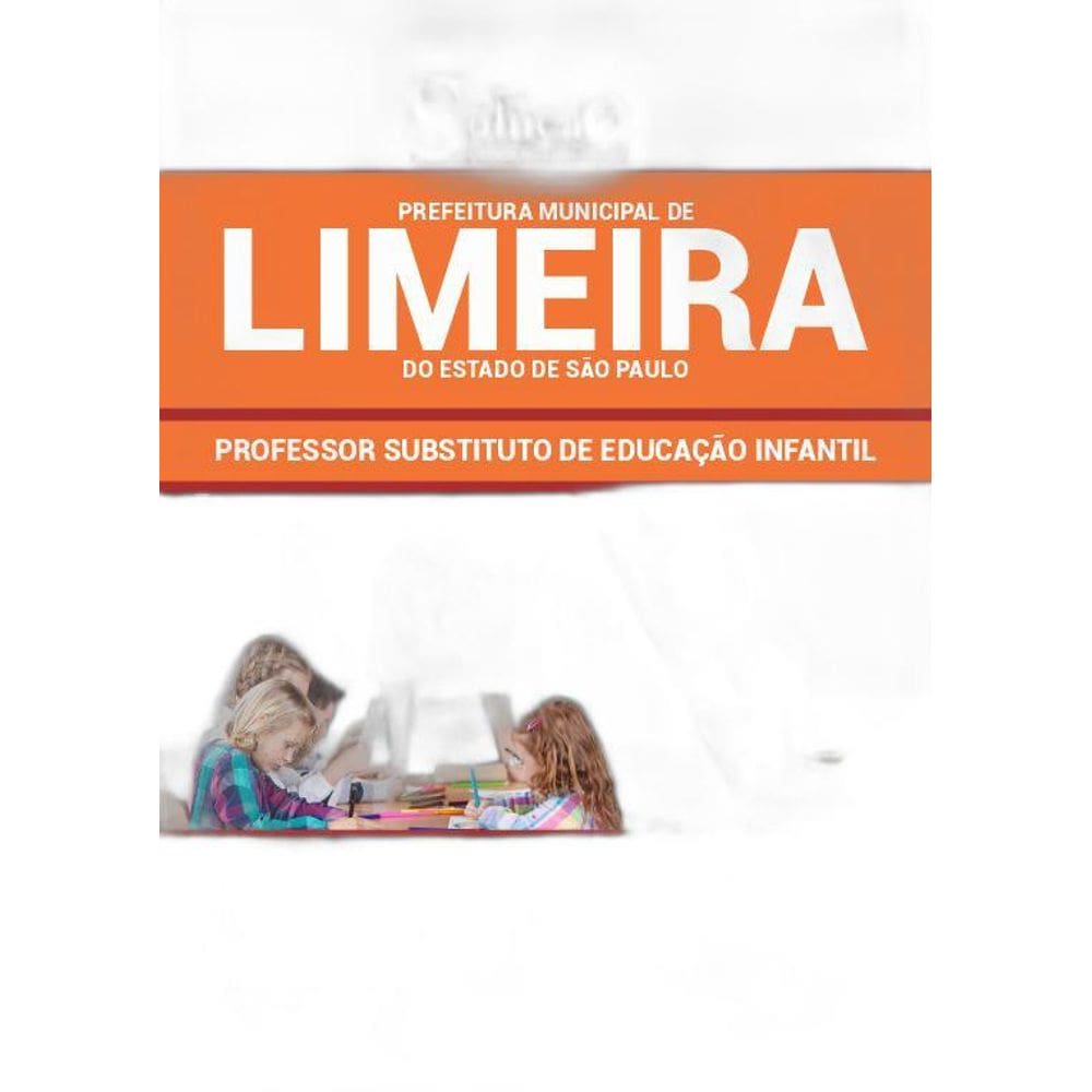 Apostila Limeira 2019 Professor Substituto Educação Infantil