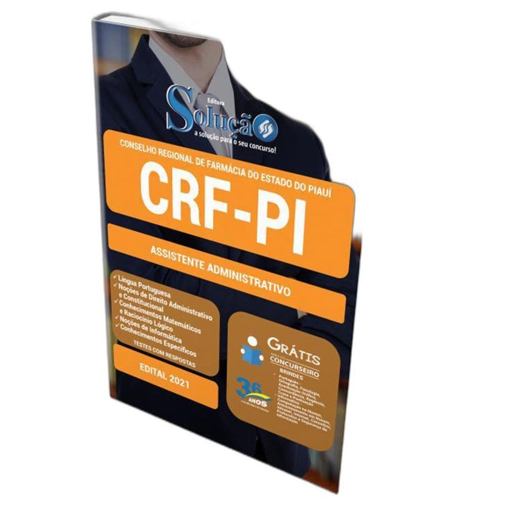 Apostila Concurso Crf Pi - Assistente Administrativo