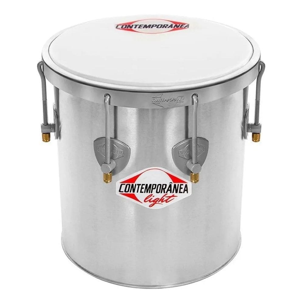 Repique De Mão Contemporânea Aluminio 10 Pol X 30 94Lt