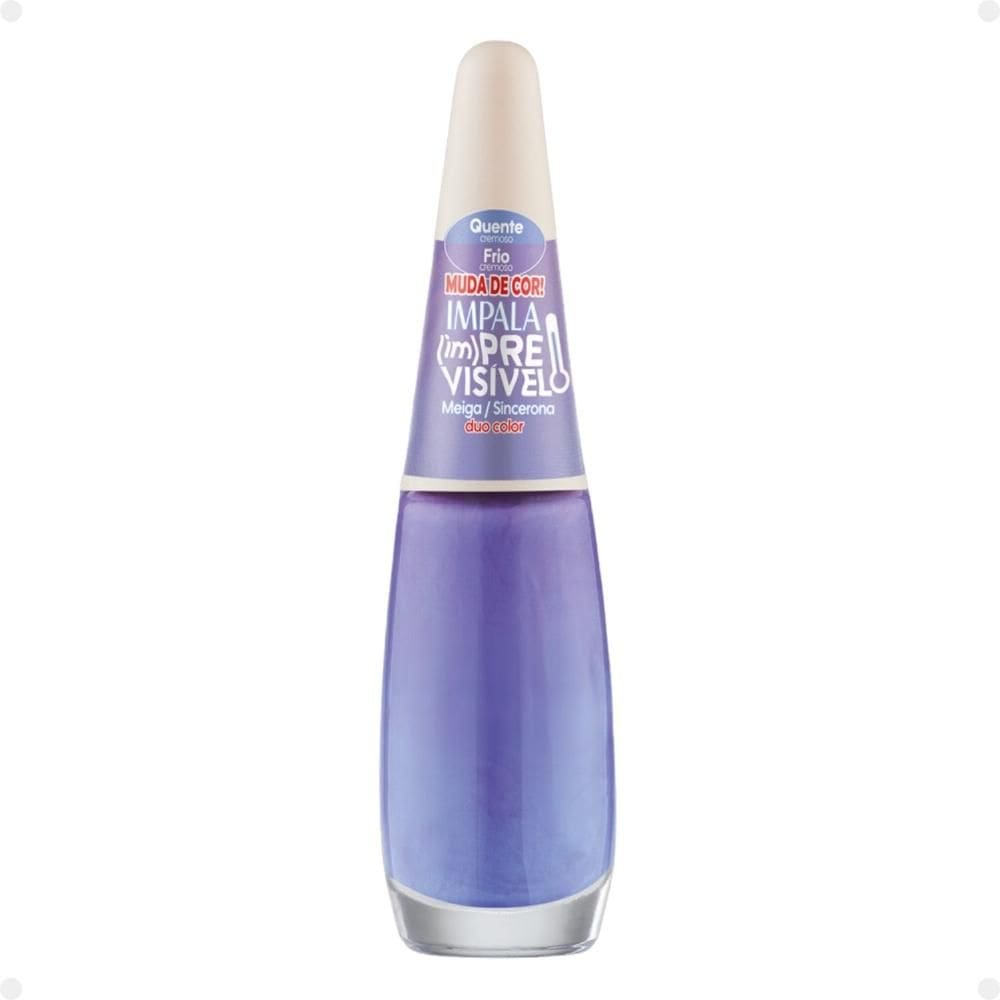 Esmalte Cremoso Impala (Im)Previsivel Duo Color Meiga/Sincerona 7,5ml