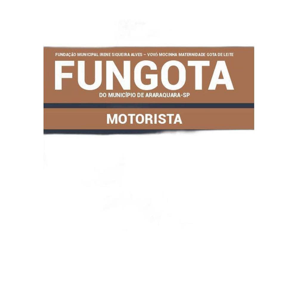 Apostila Fungota-Sp - 2019 - Motorista