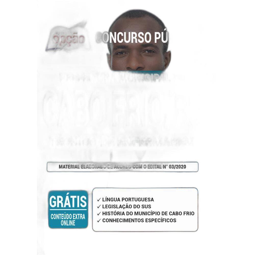 Apostila Concurso Cabo Frio Rj - Técnico De Enfermagem
