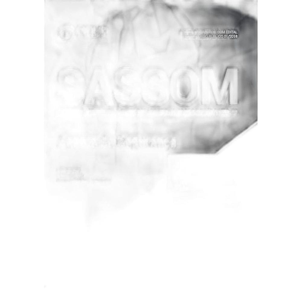 Apostila Sassom 2018 - Agente de Segurança