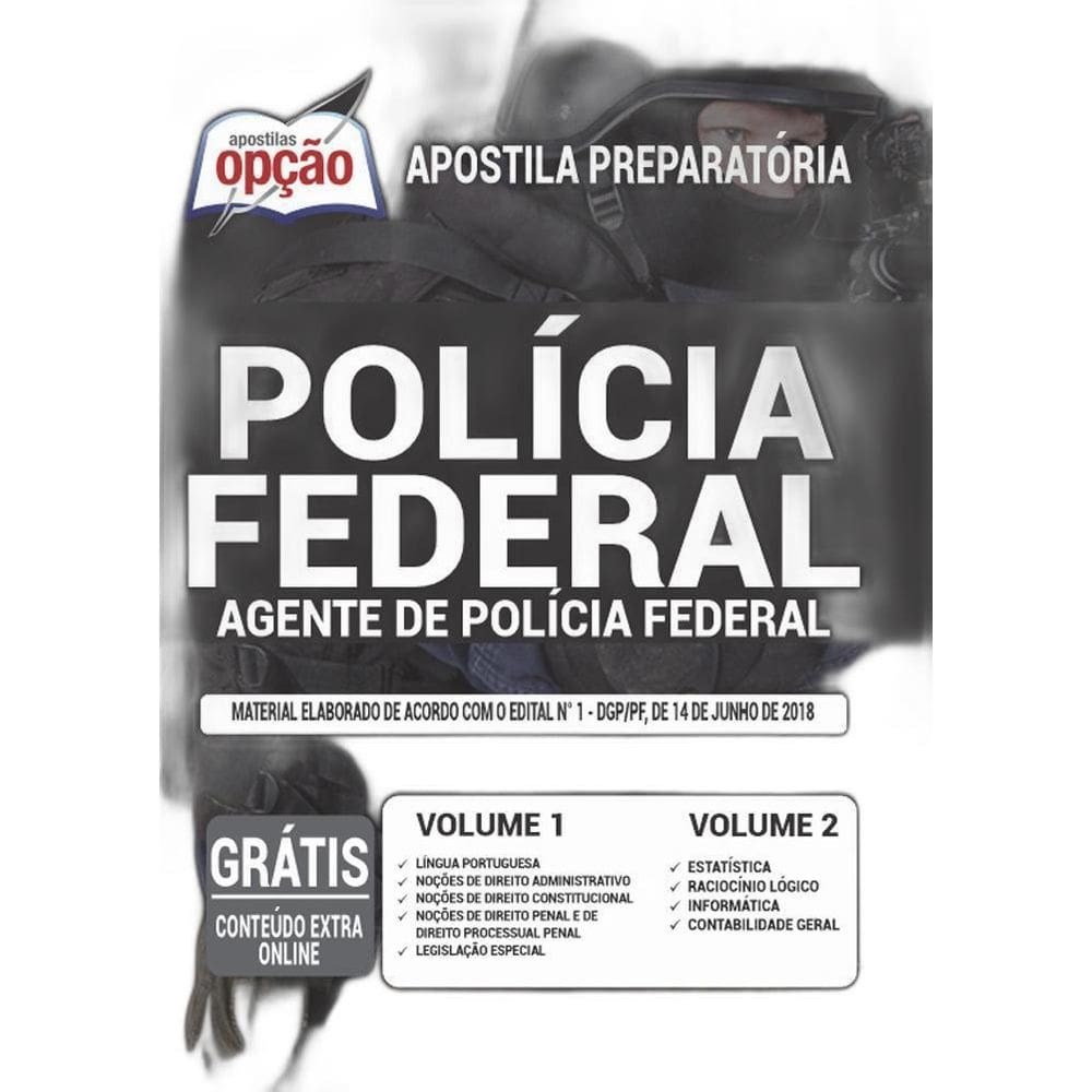 Apostila Concurso Polícia Federal Pf - Agente De Polícia