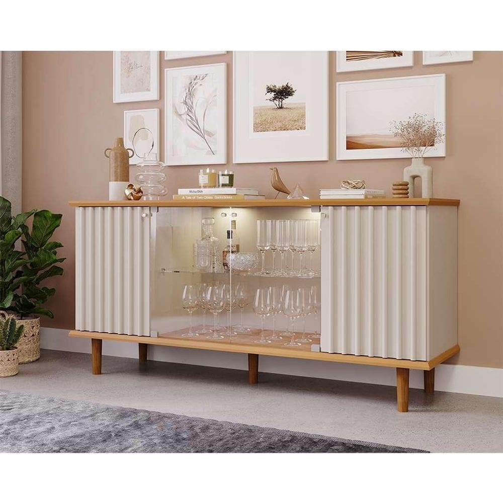 Buffet Janice 4 PT Nature e Off White