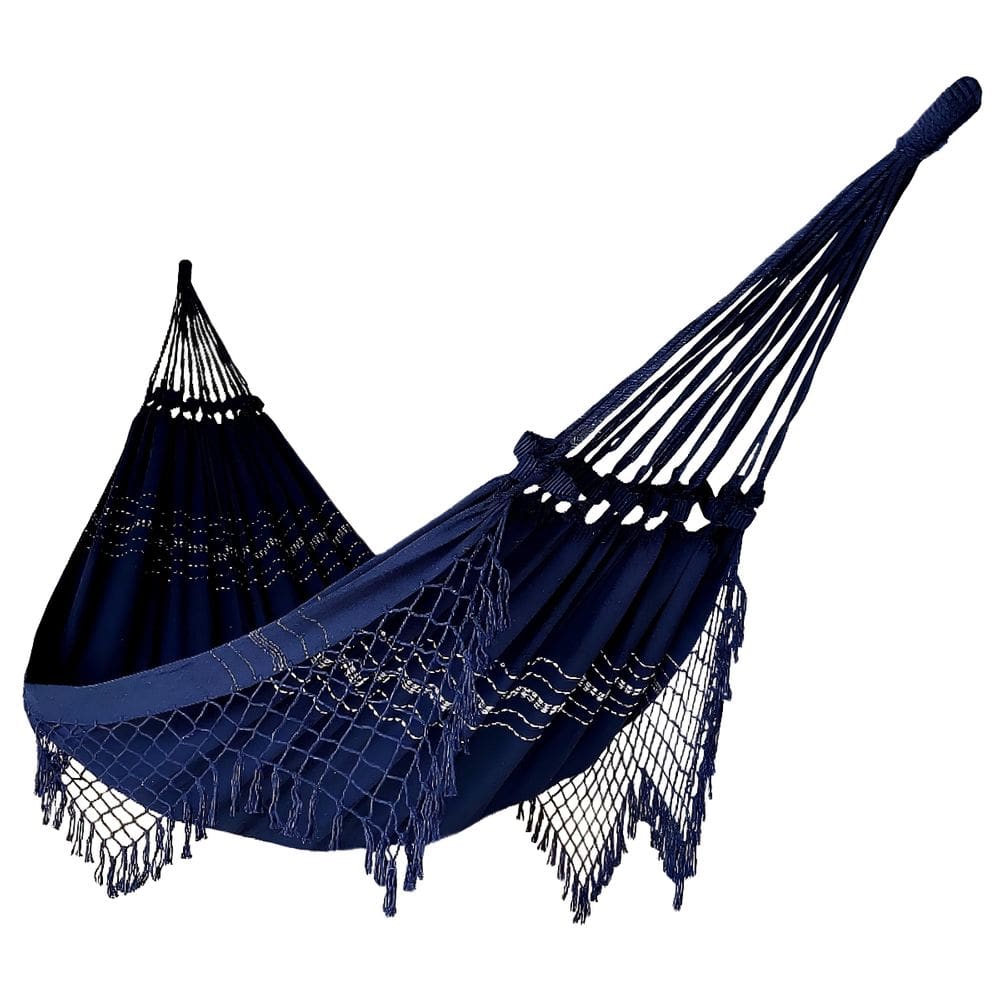 Rede de Dormir e Descanso Casal 3,80m x 1,50m Algodão Premium