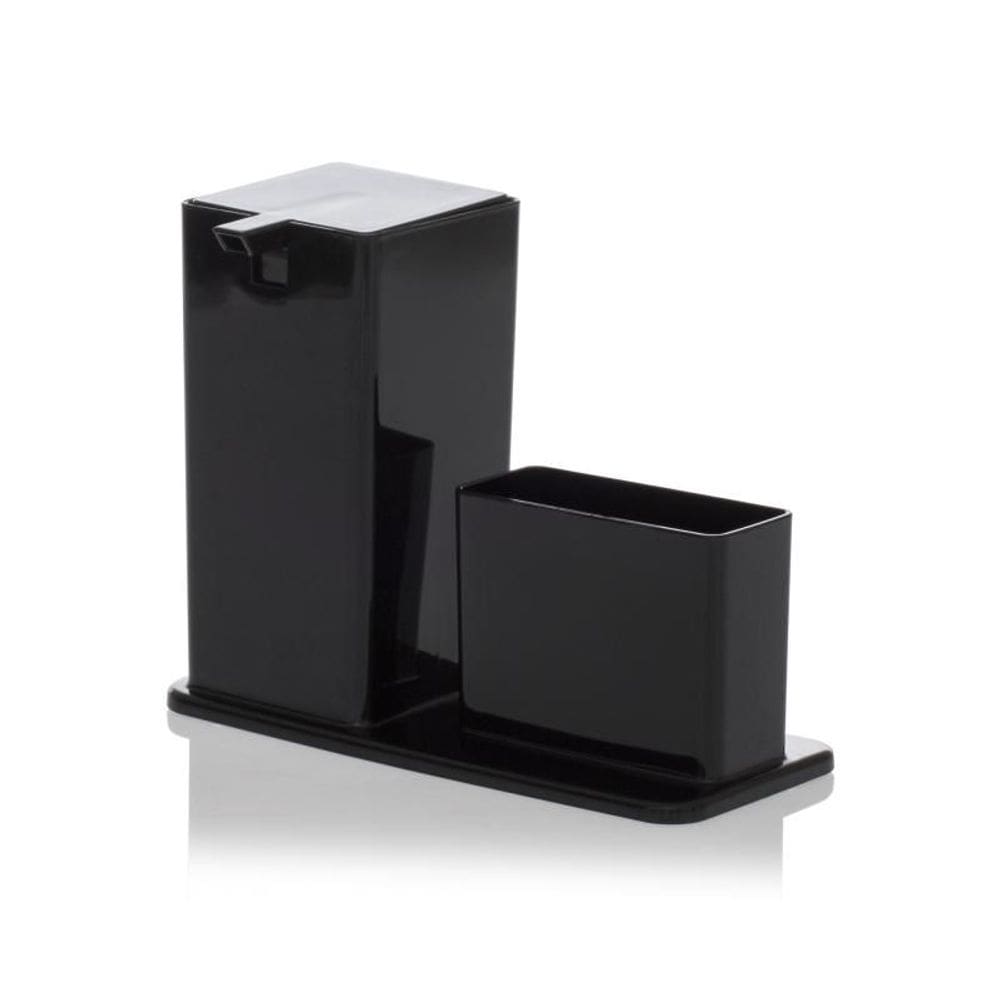 Dispenser Quadrado Plus Preto