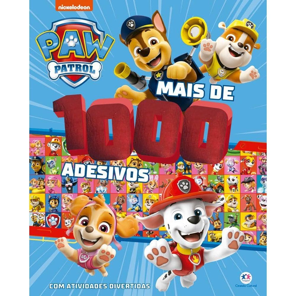 Patrulha Canina - Mais de 1000 adesivos(0712)