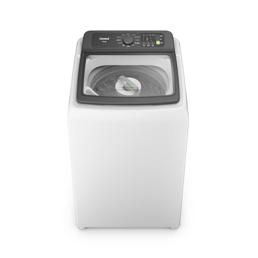 Máquina De Lavar Consul 13kg Com Modo Eco Branca CWN13AB 127V