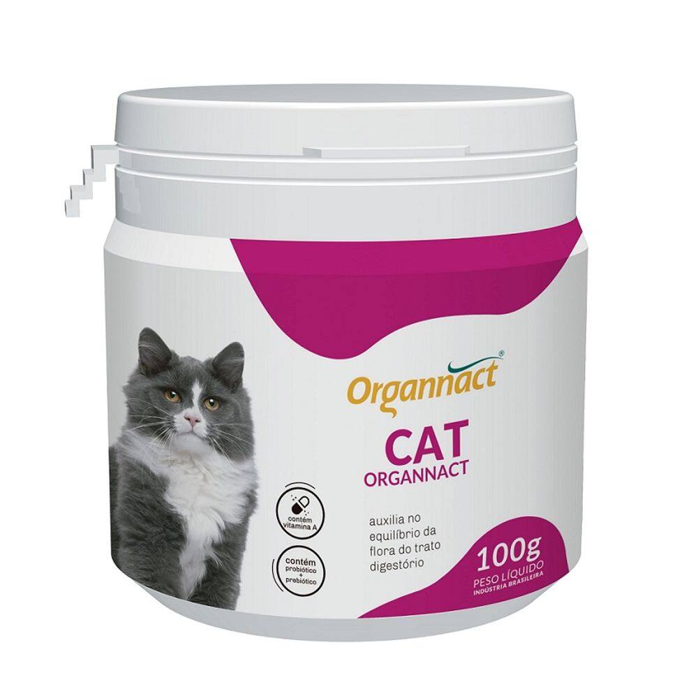 Suplemento Vitamínico Cat Organnact 100g P Gatos - Organnact