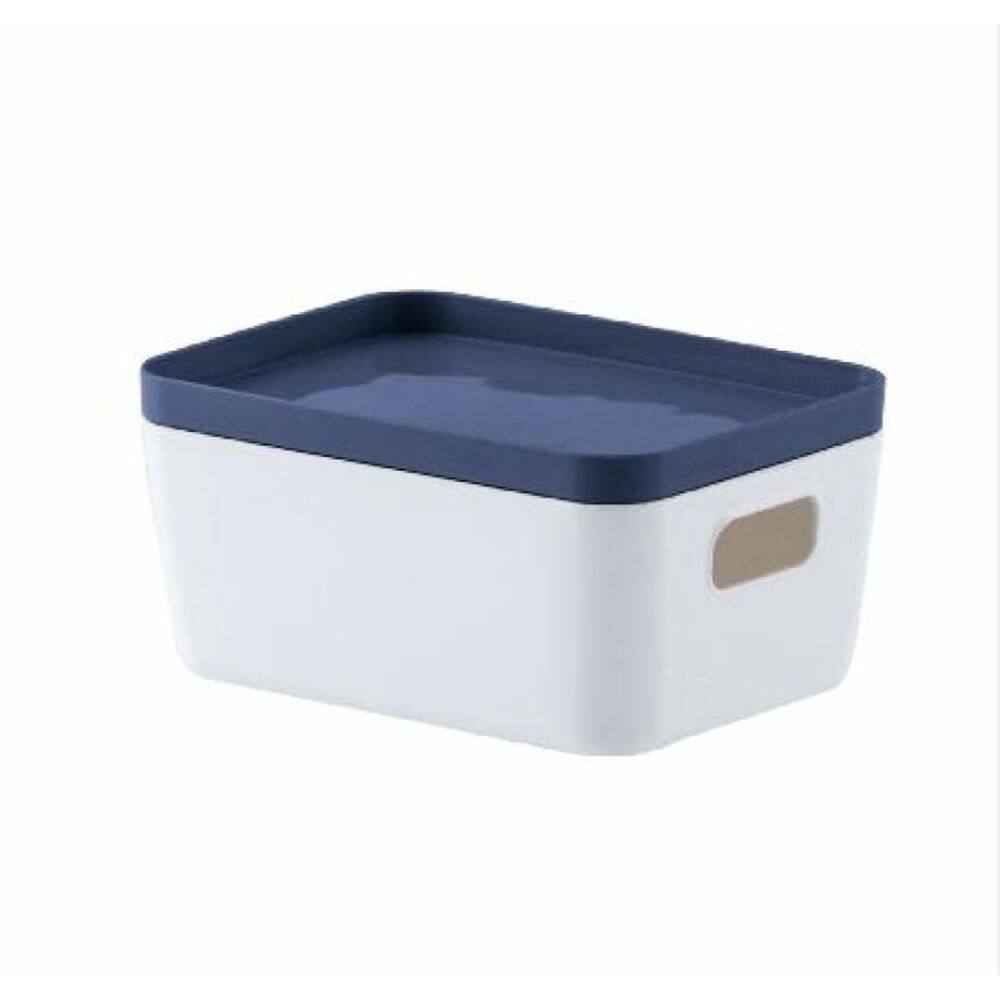 Cesto Organizador Com Tampa Idealle 41 X 32 X 17Cm