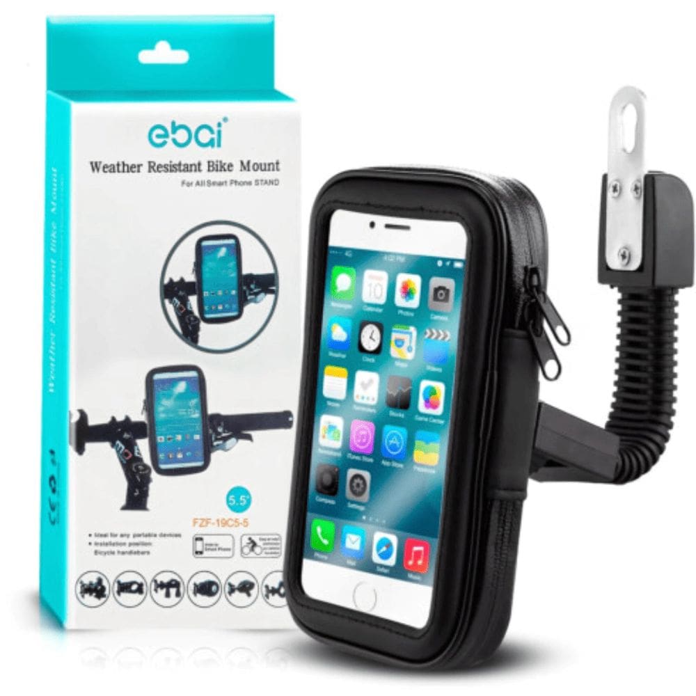 Suporte Moto Bike Gps Impermeável Chuva Prova D`água 360º Ifod