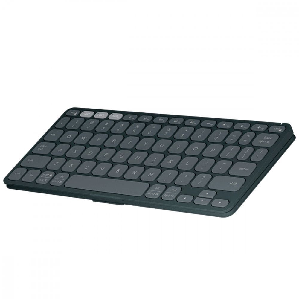 Teclado Sem Fio Portátil Logitech Keys-To-Go 2 Bluetooth Grafite US - 920-012867