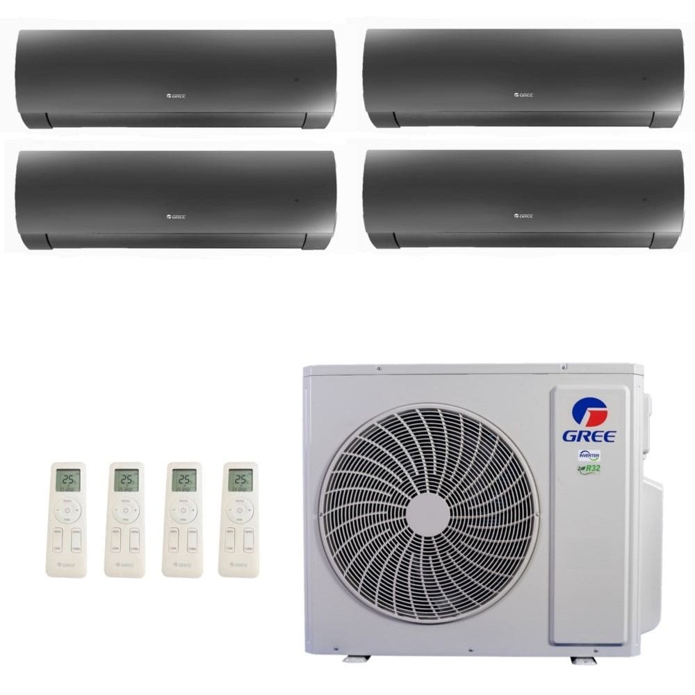 Ar-Condicionado Multi Split Inverter Gree 36.000 (4x Evap HW 9.000) Quente/Frio 220V