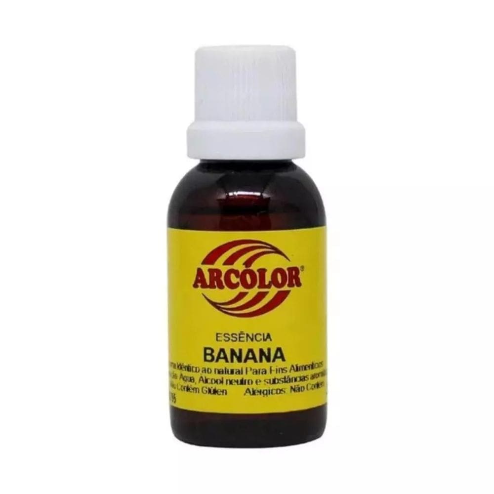 Essência Comestível Artificial 30ml Arcolor Banana