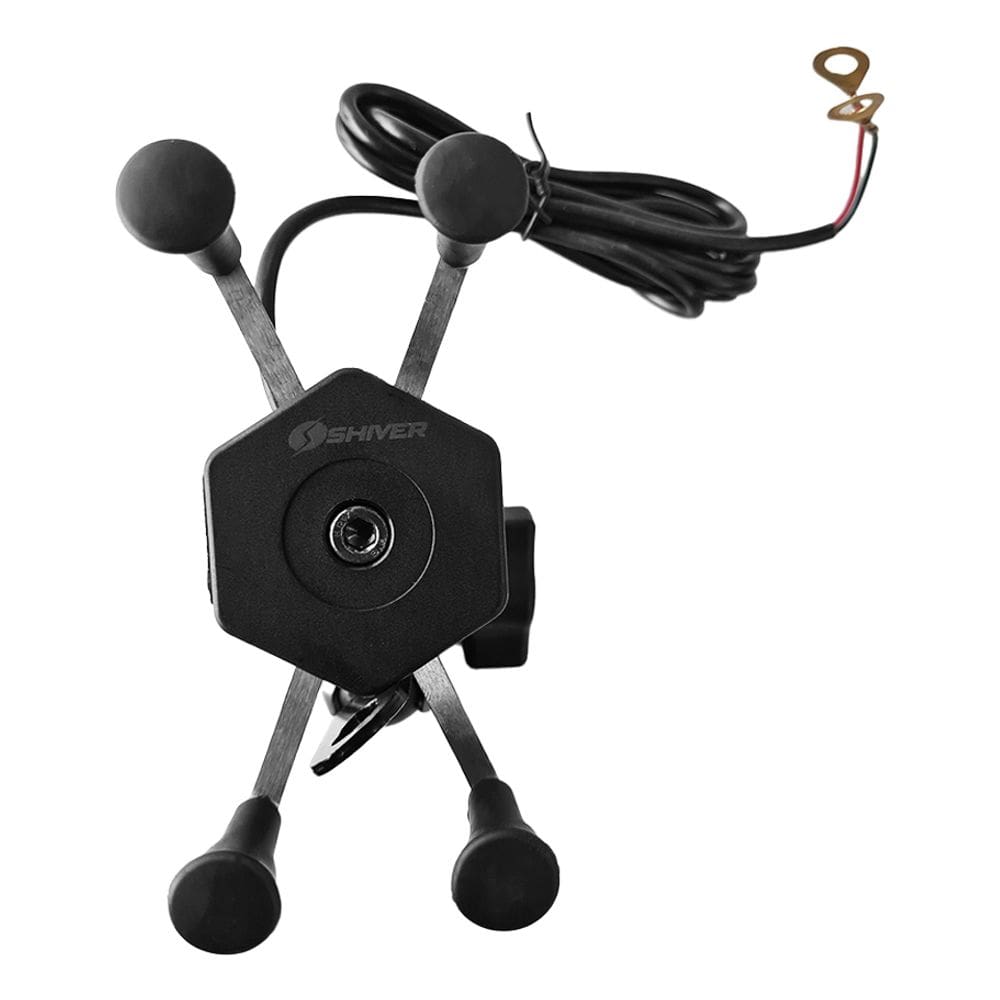 Suporte De Celular garra Para Moto Com Usb carregador celular