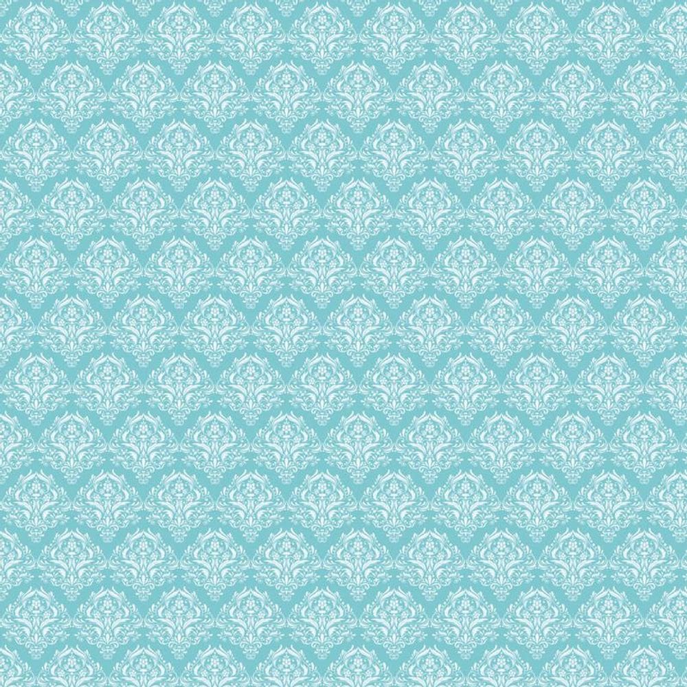 Papel De Parede Turquesa Branco Adesivo Lavavel Quarto Sala