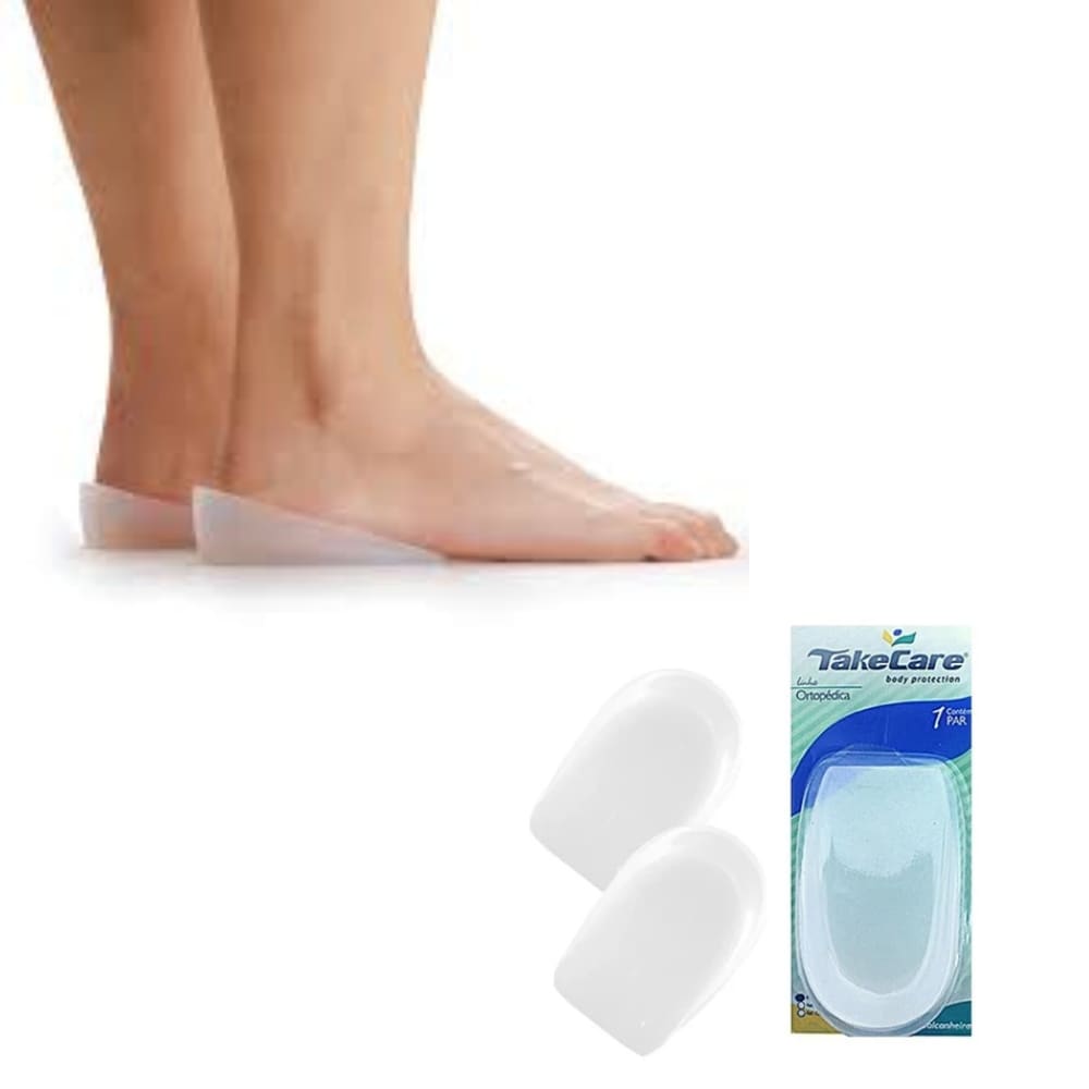 Calcanheira de Silicone Para Esporão C/ Aba Baixa P Take Care \"01430\"