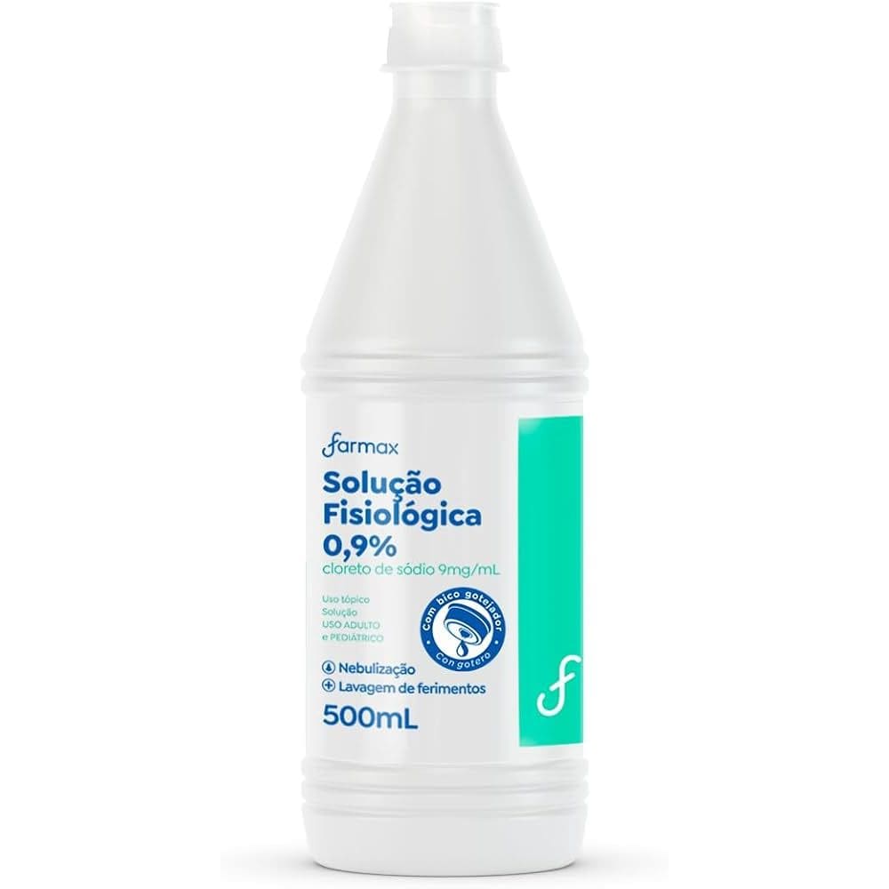 Soro Fisiológico 0,9% 500ml Farmax