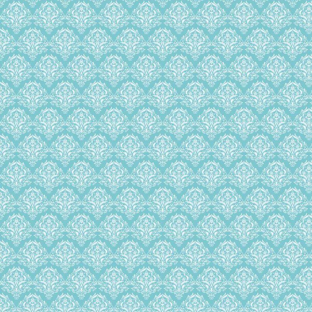 Papel De Parede Turquesa Branco Adesivo Lavavel Quarto Sala