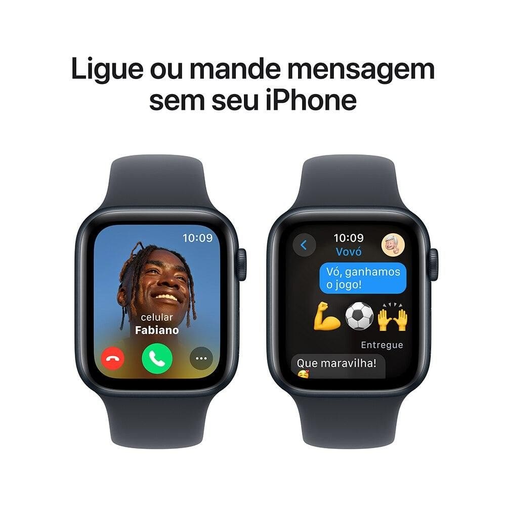 Apple Watch SE GPS • Caixa meia-noite | Extra Apple Watch SE GPS • Caixa meia-noite | Extra