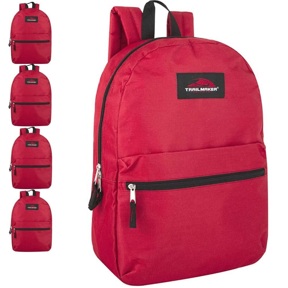Mochila Trail Maker Classic 43 cm, pacote com 24 para meninos e meninas