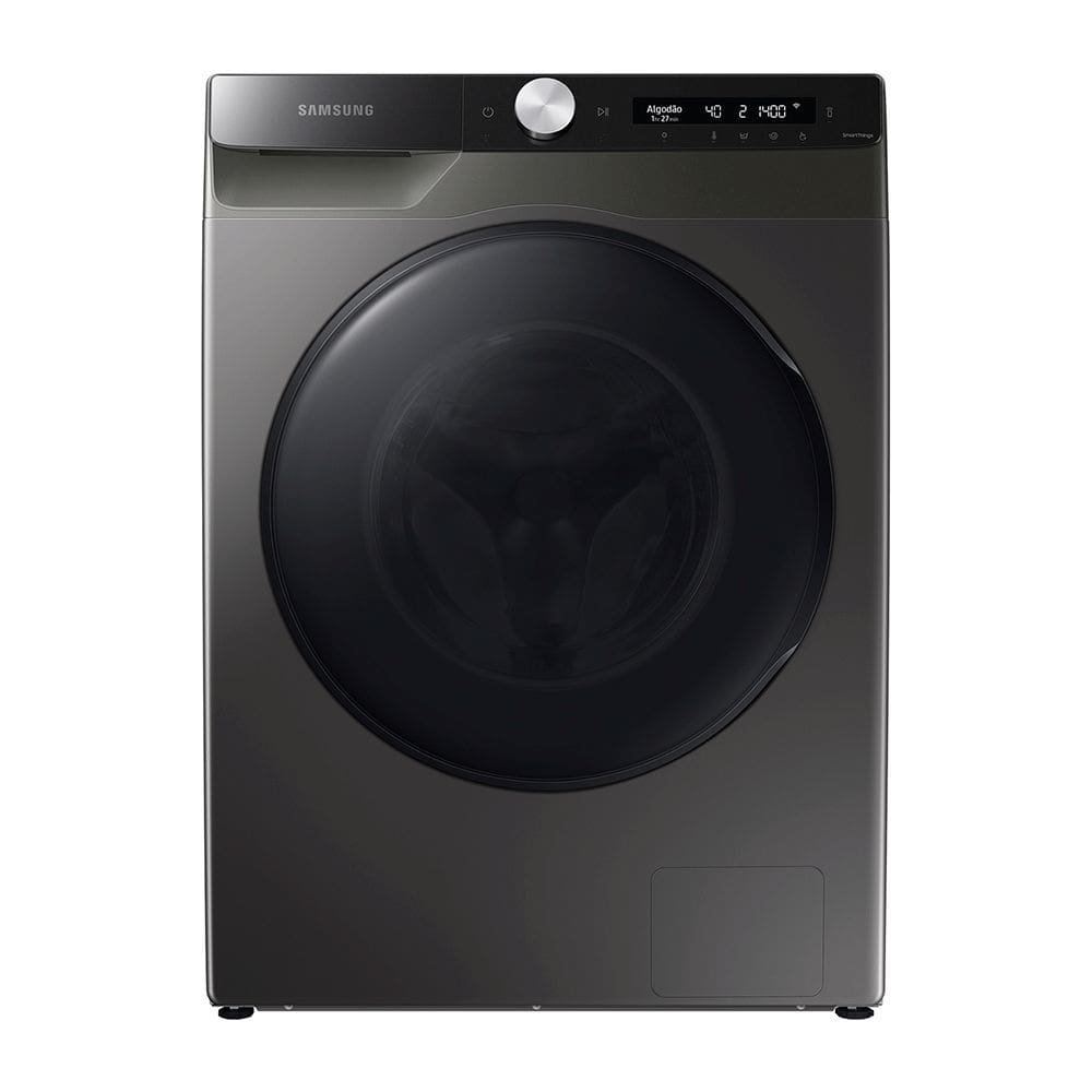 Lava e Seca Samsung 11kg Wd11t com Ecobubble Wd11t504dbx Wi-fi Motor Inverter Inox Look 127v