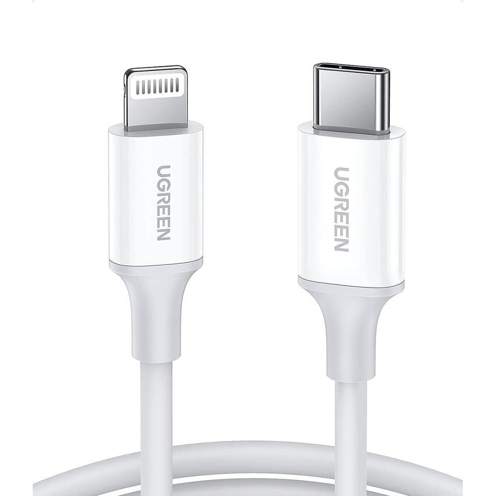 Cabo Ugreen USB-C para Lightning 1 Metro Branco