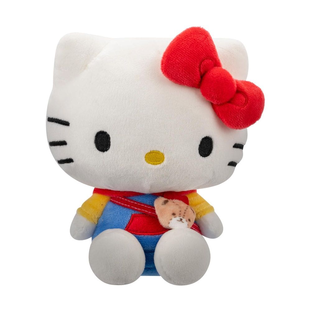 Pelúcia Hello Kitty Series 1 com capuz moderno de 20 cm com Bestie