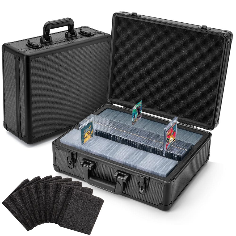Caixa de armazenamento FunGuys Toploader para cartas colecionáveis com mais de 600 cartas