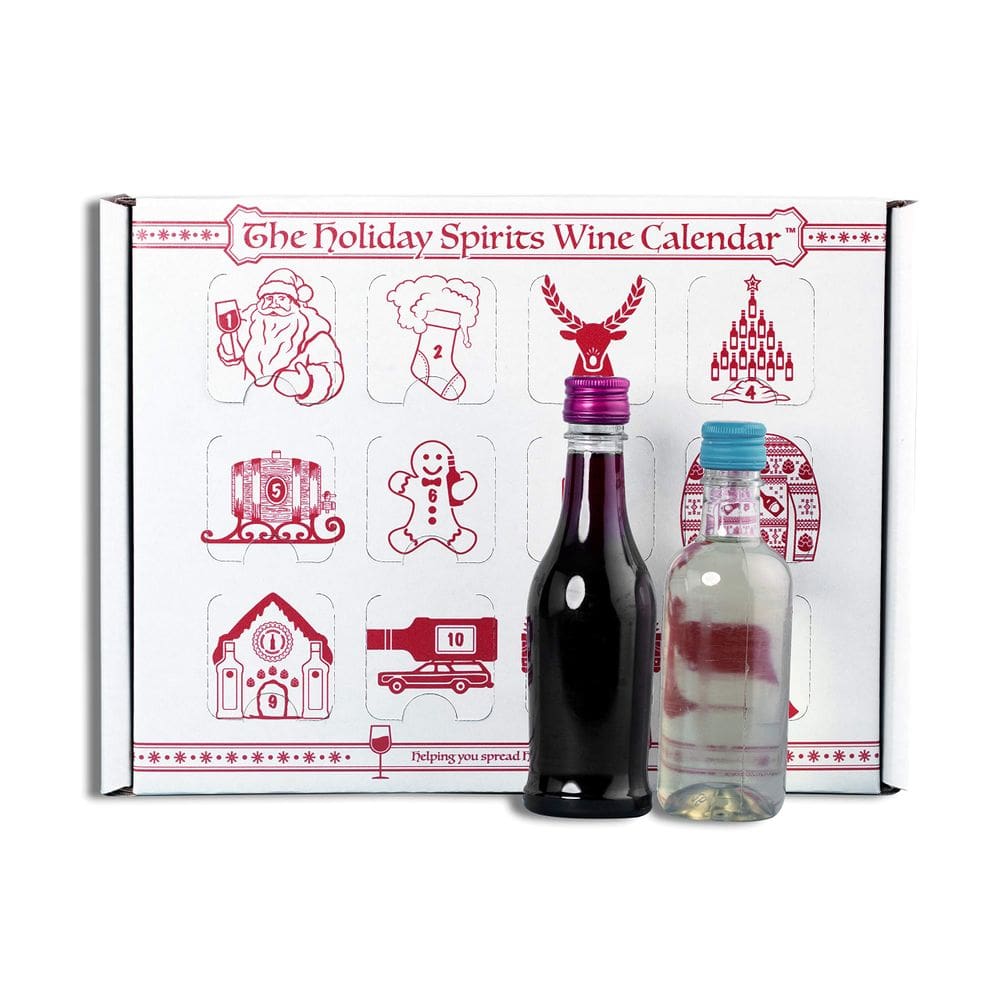 Calendário do Advento Calendários de bebidas espirituosas de férias Vinho e bebidas espirituosas
