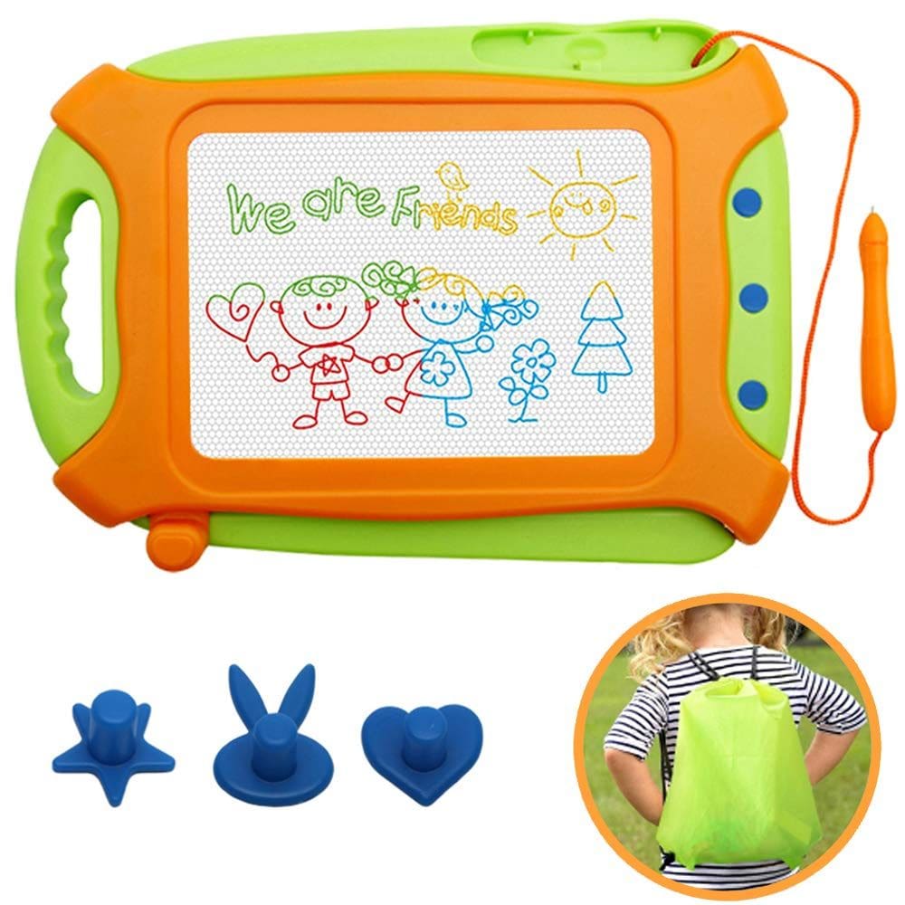 Prancheta magnética Wellchild para crianças pequenas com acessórios