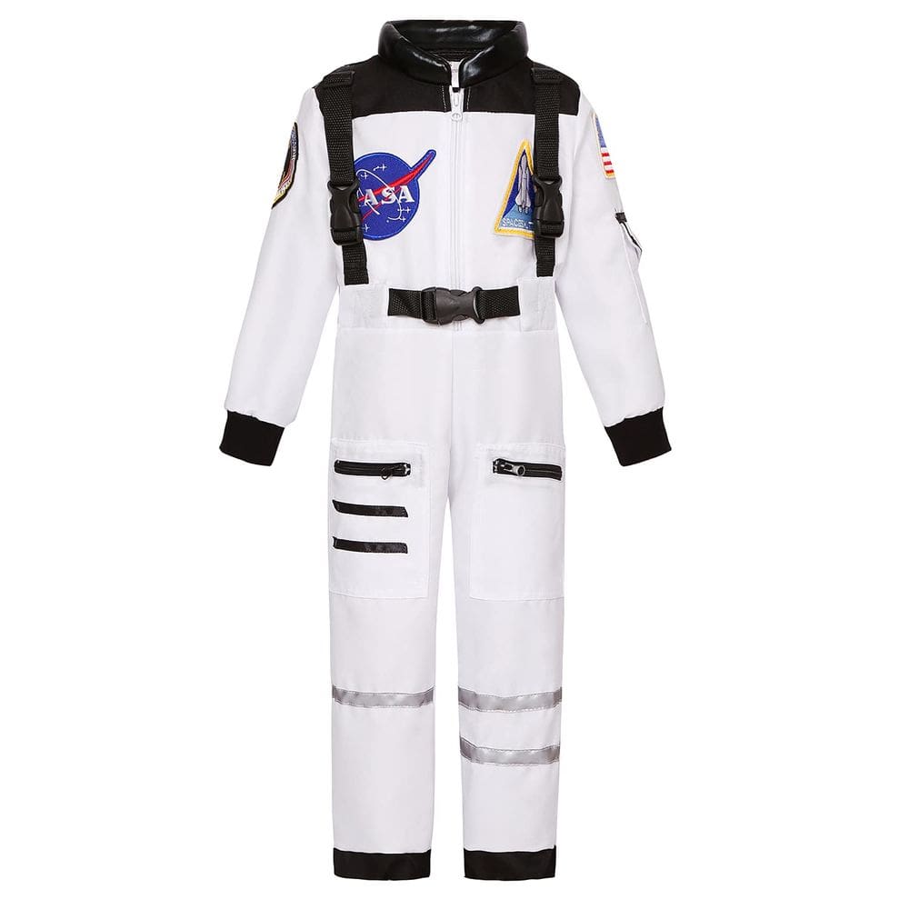 Traje Cuteshower Kids Astronauta NASA Orange 8-10 anos