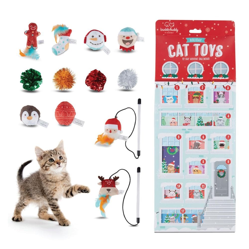 Calendário do Advento Simply Green Whisker Wonderland para gatos