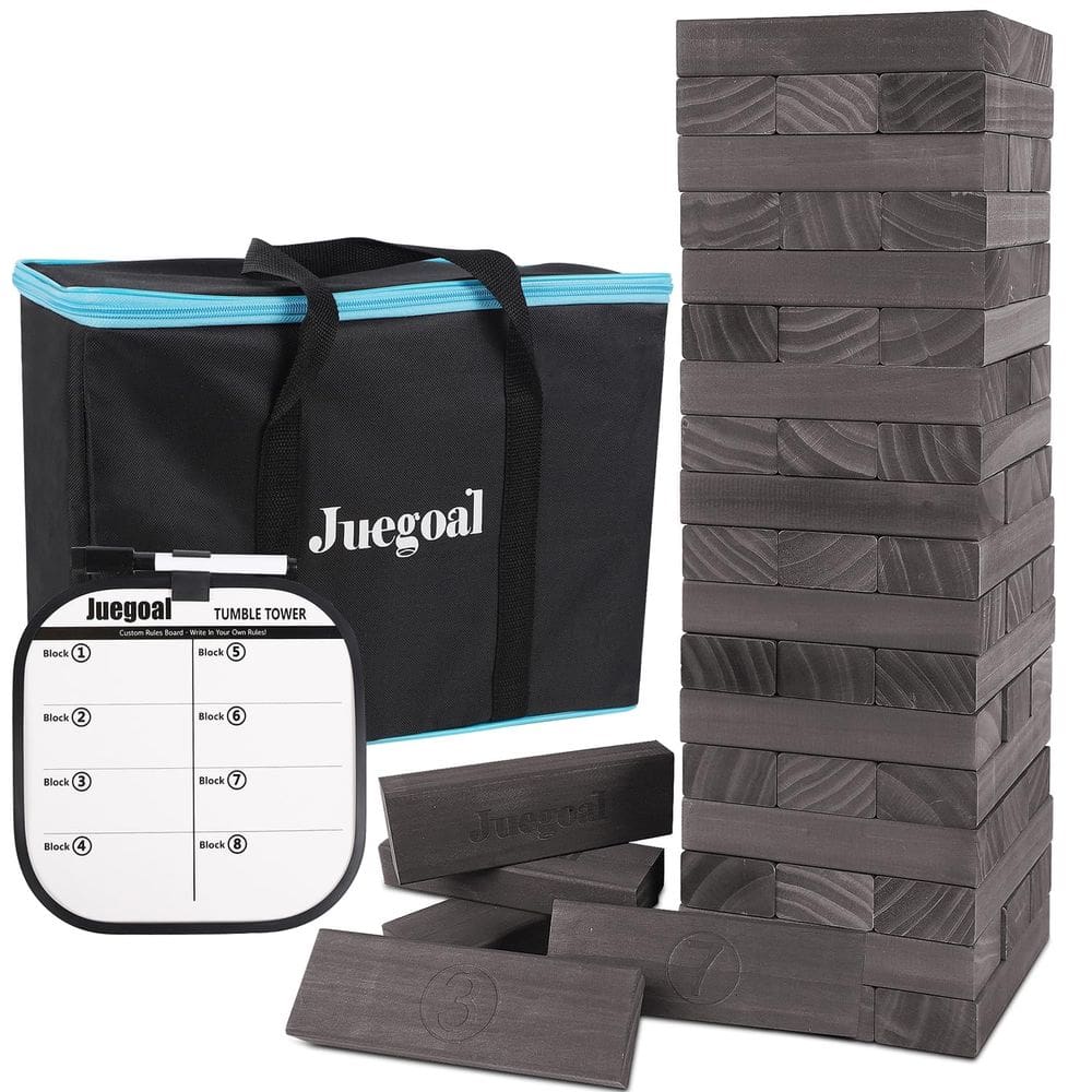 Jogo Giant Tumble Tower Juegoal Grey 54 peças para família