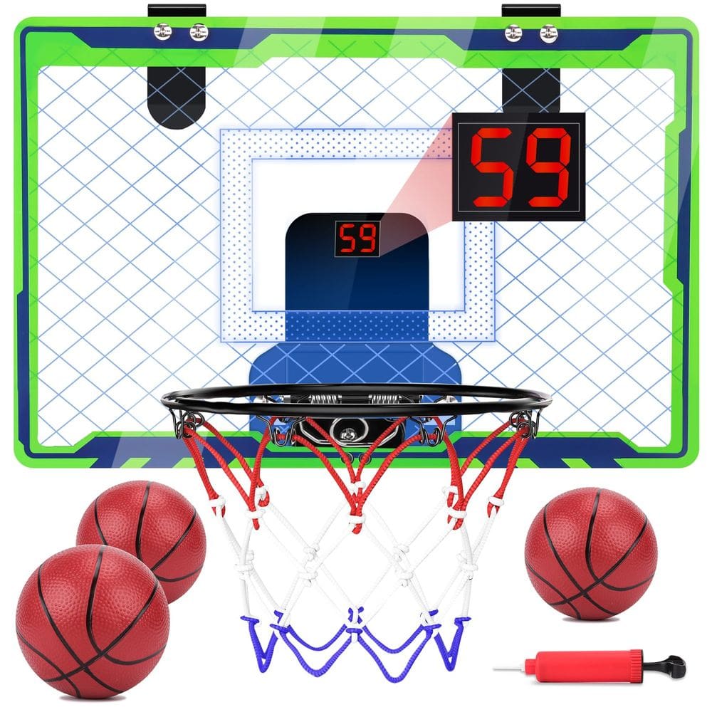 Cesta de basquete Mini Over The Door Indoor para crianças