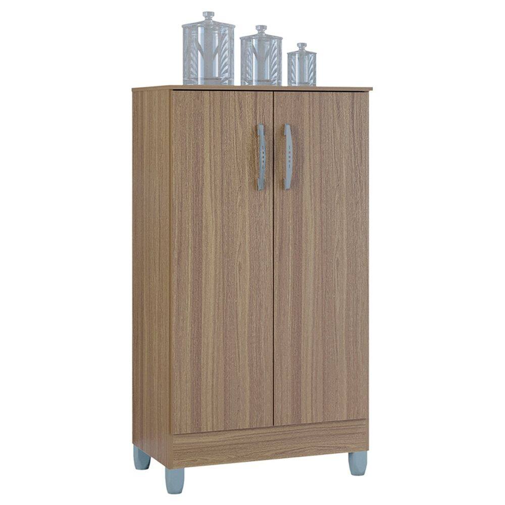 Armário Multiuso 60cm 2 Portas Tami P11 Castanho - Mpozenato