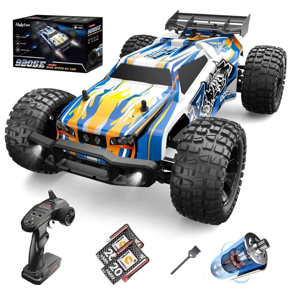Carro de controle remoto Holyton 1:10 Alta velocidade 48 KM/H 4WD