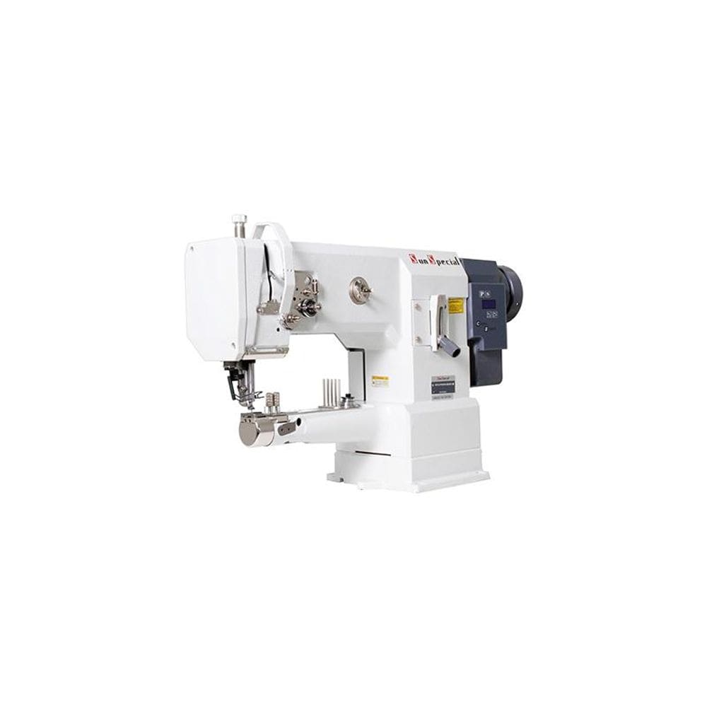 Máquina Costura Industrial Fechadeira Braço Transporte Triplo SSTCD3-P445-VB - Sun Special