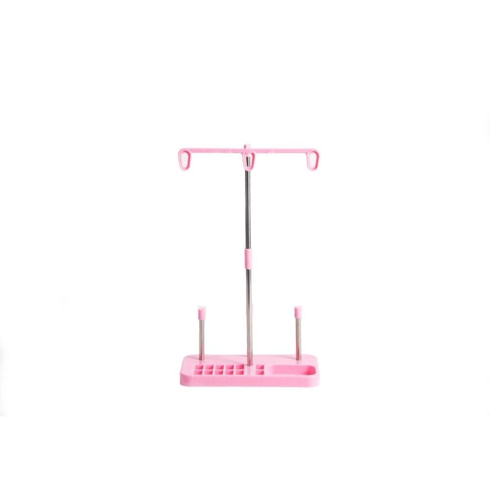 Porta Fio 03 Cones para Máquina de Costura Doméstica TS-301/SS Rosa - Sun Special