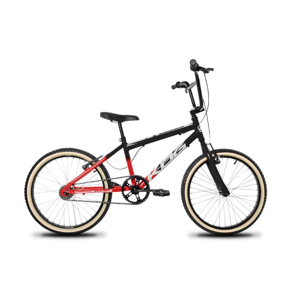 Bicicleta Infantil Aro 20 KOG Cross BMX Alumínio Pneu Bege