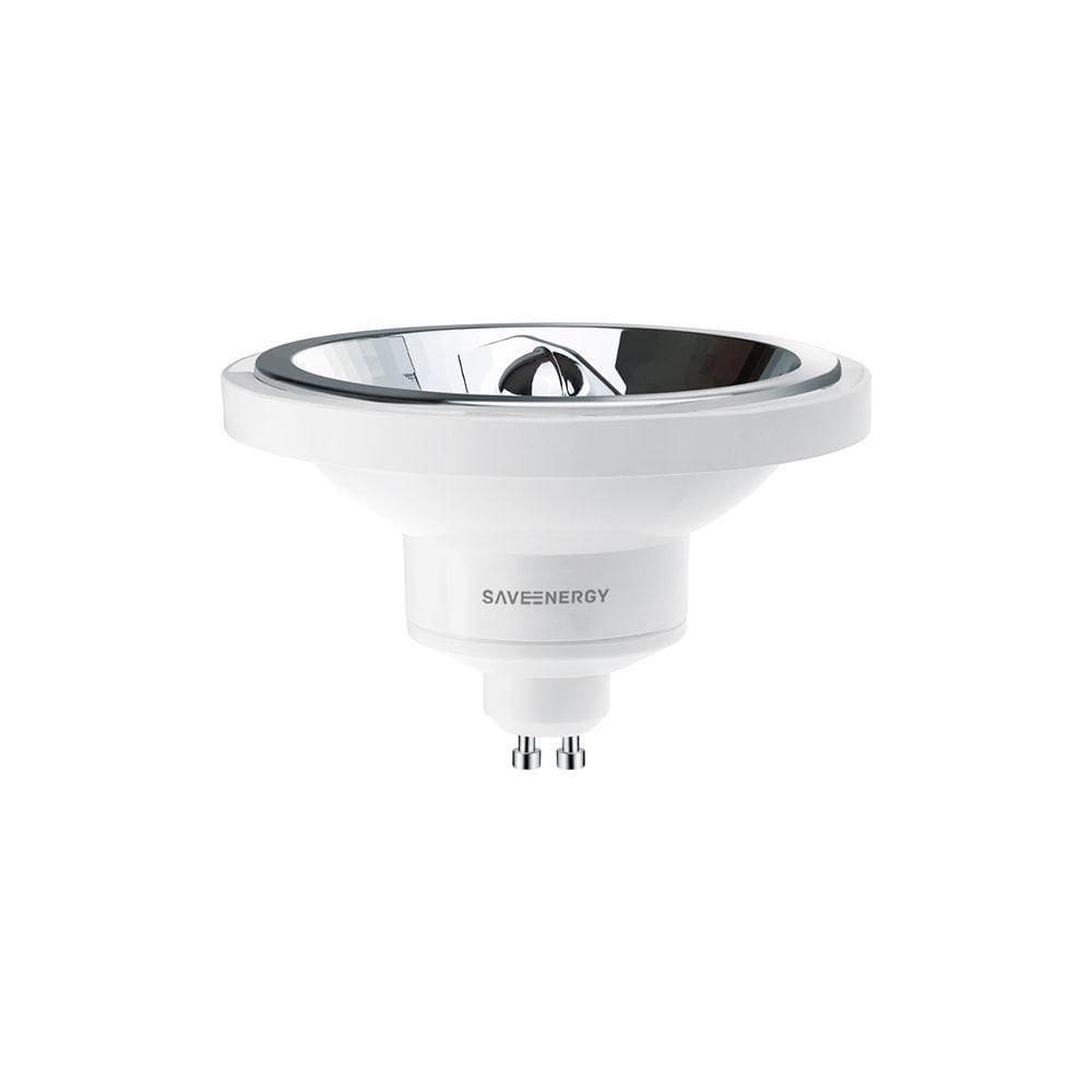 Lâmpada Led Save Energy Ar111 10º 12w Gu10 Alto Irc 90 Bivolt 2700k Luz Amarela Se-105.1408