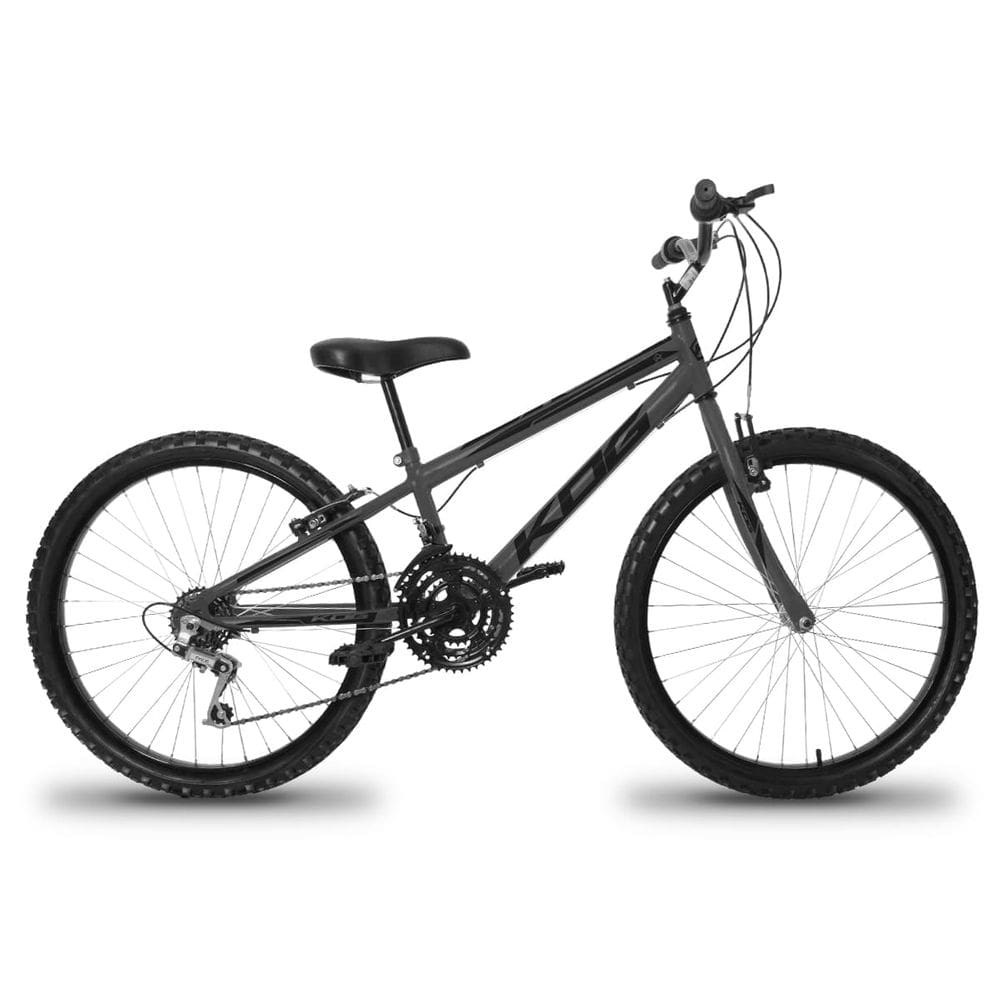 Bicicleta Infantil Masculina Aro 24 KOG Alumínio 18 Marcha
