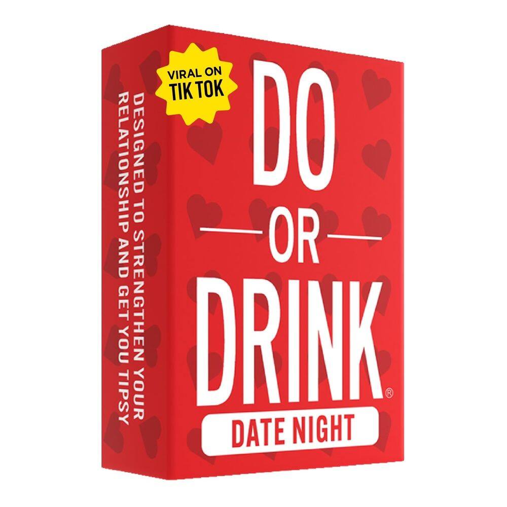 Drinking Game Do or Drink Date Night para casais com 250 cartas