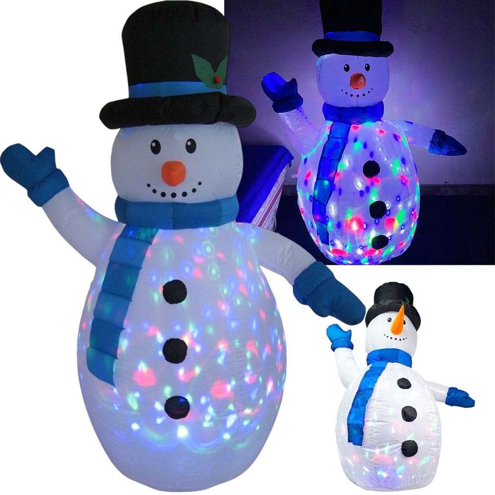 Boneco De Neve Inflavel Natal Enfeite Natalino Loja Casa Shopping Confraternizaçao Evento