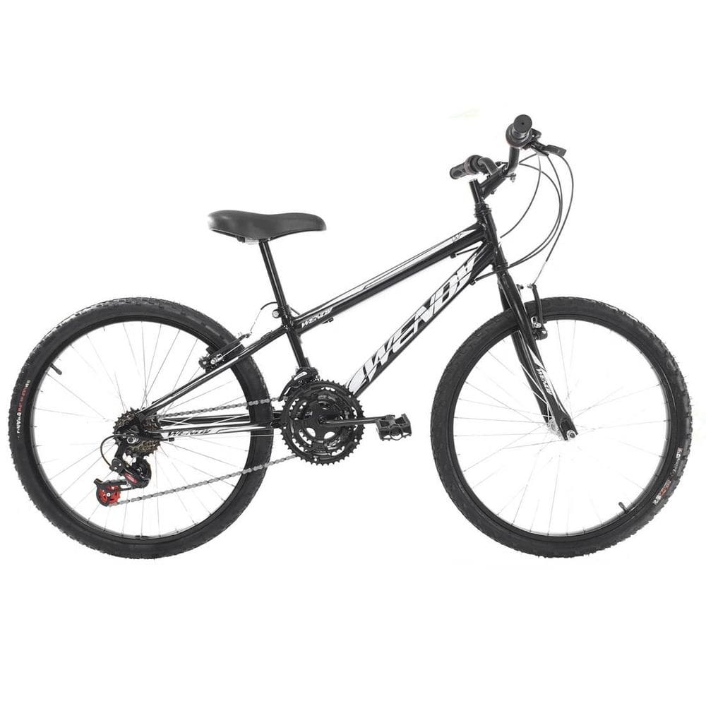 Bicicleta Masculina Infantil Passeio Aro 24 18V Wendy Vbrake